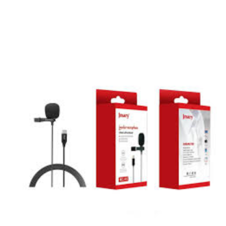Jmary TikTok Type-c Lavalier Microphone with Clip Compatible Mobile, Laptop Tab etc