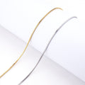 AWT-179 Thin Snake Chain- Golden