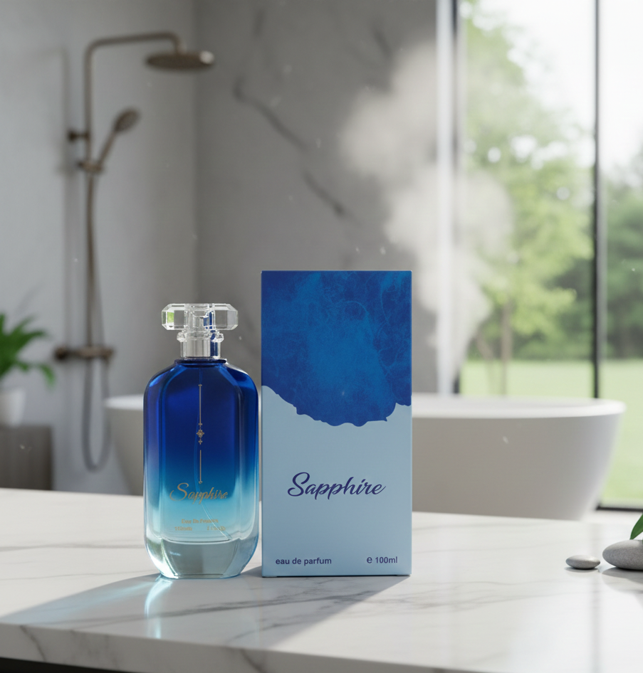 Sapphire Perfume – 100ml Long-Lasting Fragrance, Elegant Scent for Daily Wear & Special Occasions