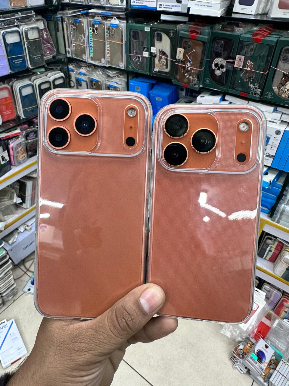 Ultra-Slim 0.2mm TPU Transparent Case for iPhone 17 Pro Max – Crystal Clear Soft Protection