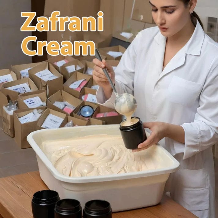 Zafrani Luxury Beauty Cream – 250g Original Formula Infused with Pure Saffron for Intense Glow, Skin Brightening, and Deep Hydration
