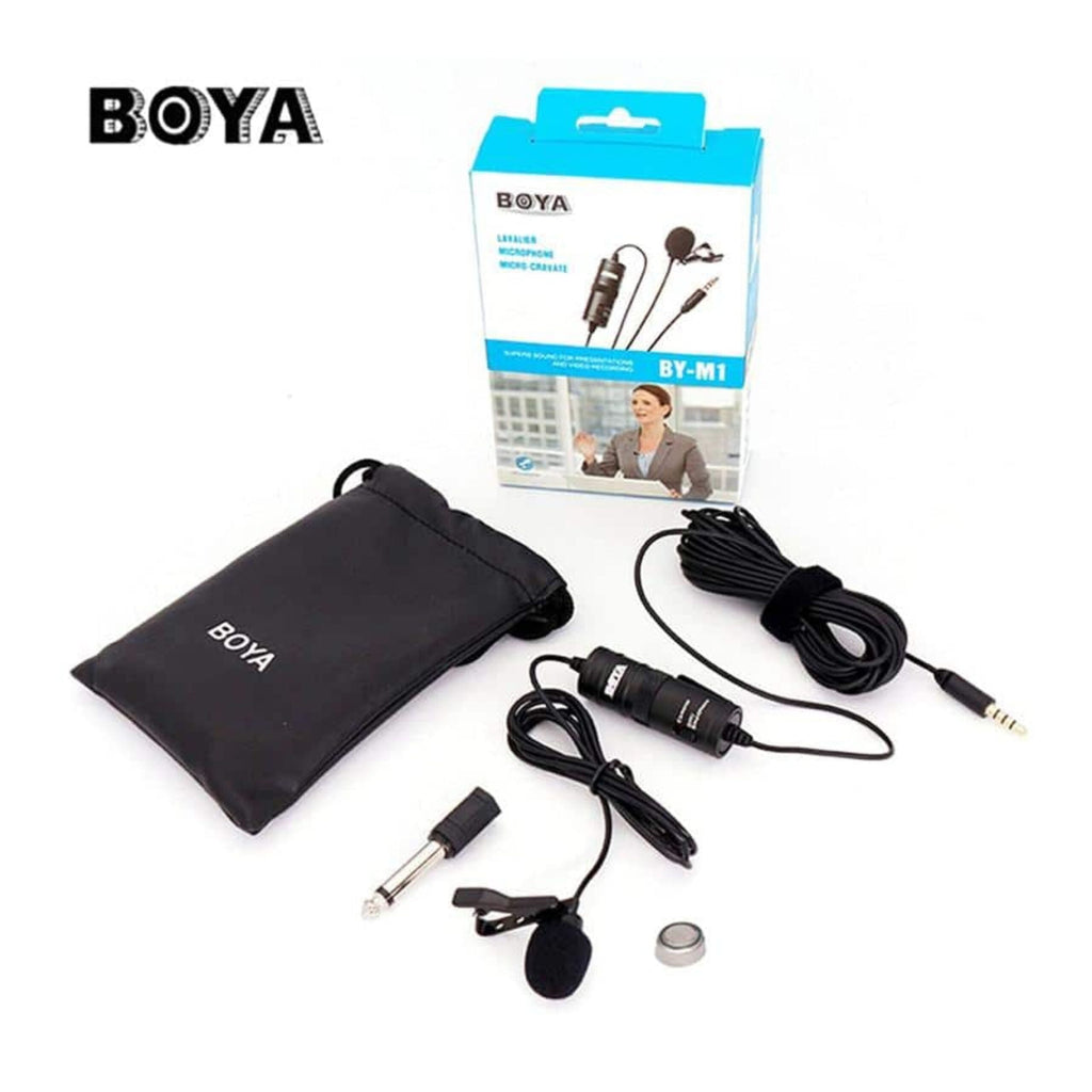 BY-M1 Lavalier Microphone Boya BY M1 Professional Collar Microphone
