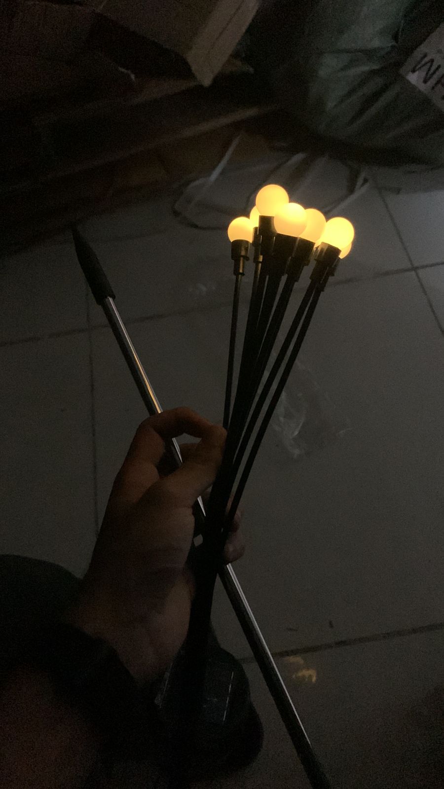 Garden Lights – New Upgraded Solar Powered Firefly Lights, Outdoor Waterproof Vibrant Decorative Lighting for Home & Garden (Warm Light)