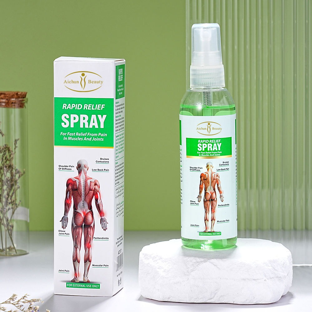 Aichun Beauty Joint Pain Relief Muscle Rapid Relief Spray Fast Absorbing Perfect Choice For Daily Care - 100ML
