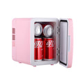 4L Car Home Mini Refrigerator Cold and Hot Adjustable Mini Cosmetics Fridge With Removable Shelf
