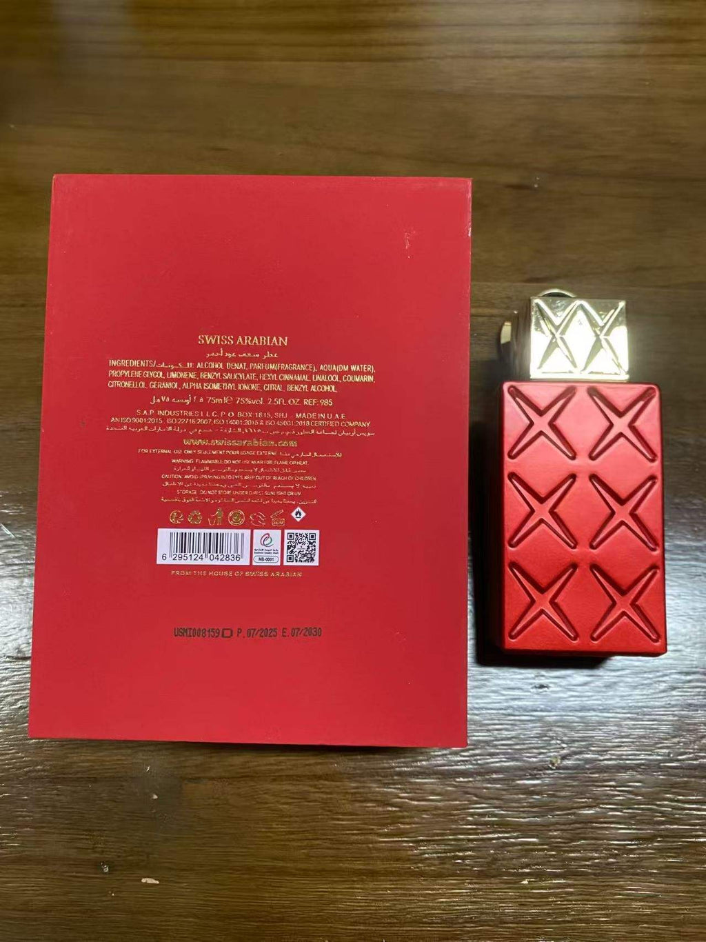 cFragrance Original 75ml EDP for Men and Women Long Lasting Perfume Dubai Middle East