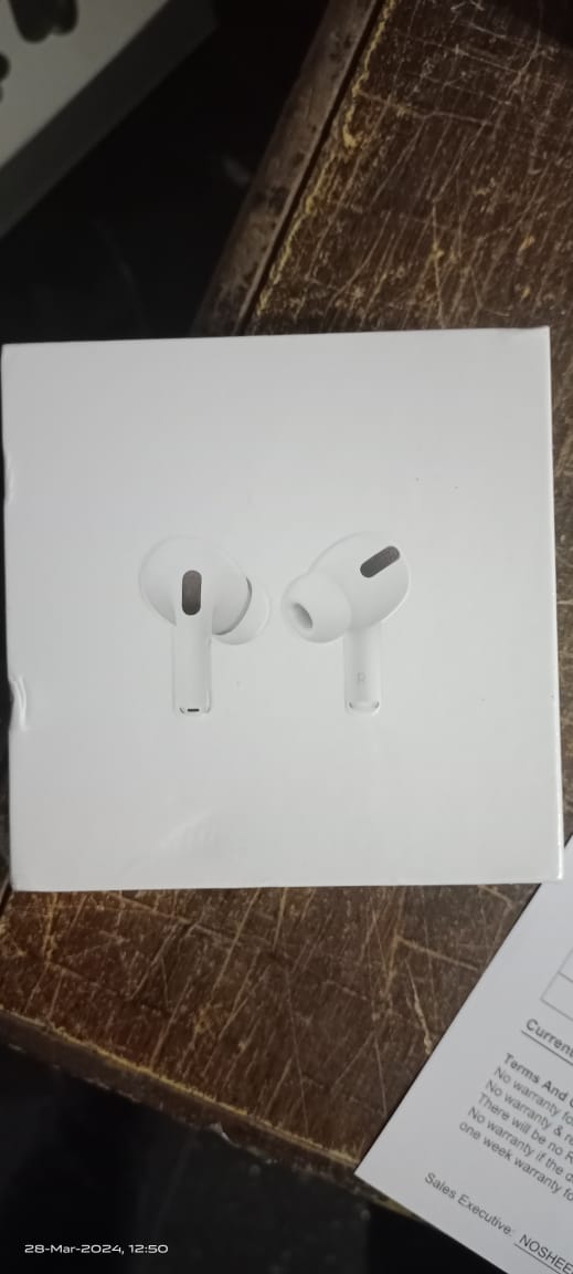 White New Apple Airpod Pro Hengxuan (High Copy With Popup Msg/Locate In Find My Iphone)