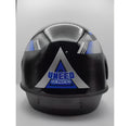 Uneed Bike Helmet unbreakable - Black - Transparent Visor - Motorcycle Helmet - Motorbike Helmet - Black