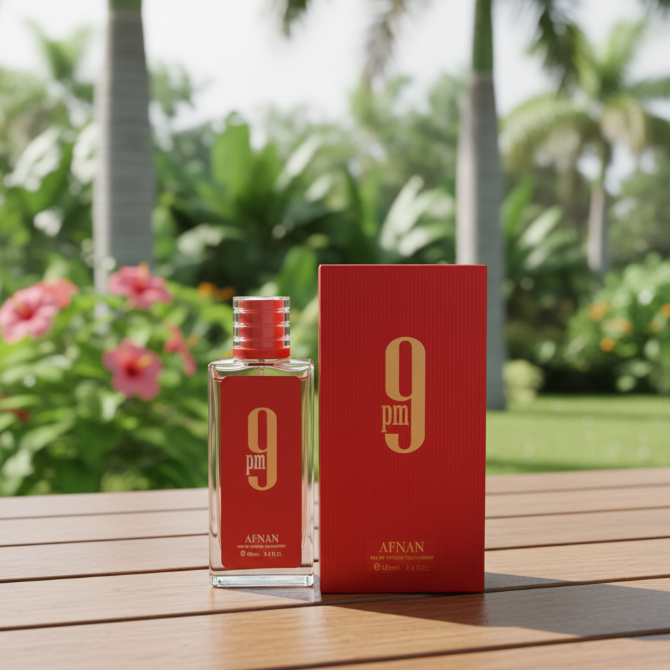 Afnan 9PM Perfume – Unisex EDP 100ml Red, Long-Lasting Elegant Fragrance for Men & Women