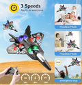 Premium RC Fighter Jet Plane 24G Remote Control Foam Airplane Toy High Speed Glider Stunt Aircraft for Kids Adults