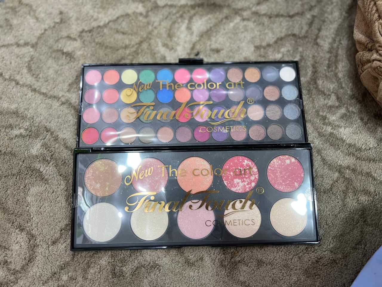 Final Touch Matte Palette | 48 Colors Eyeshadow, Blusher & Highlighter