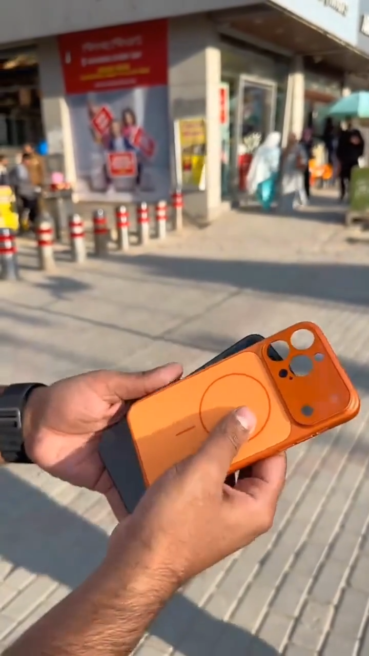 iPhone 17 Pro Max Style Converter Case – Transform iPhone 13/14/15/16 Pro Max into iPhone 17 Pro Max Look - Blue